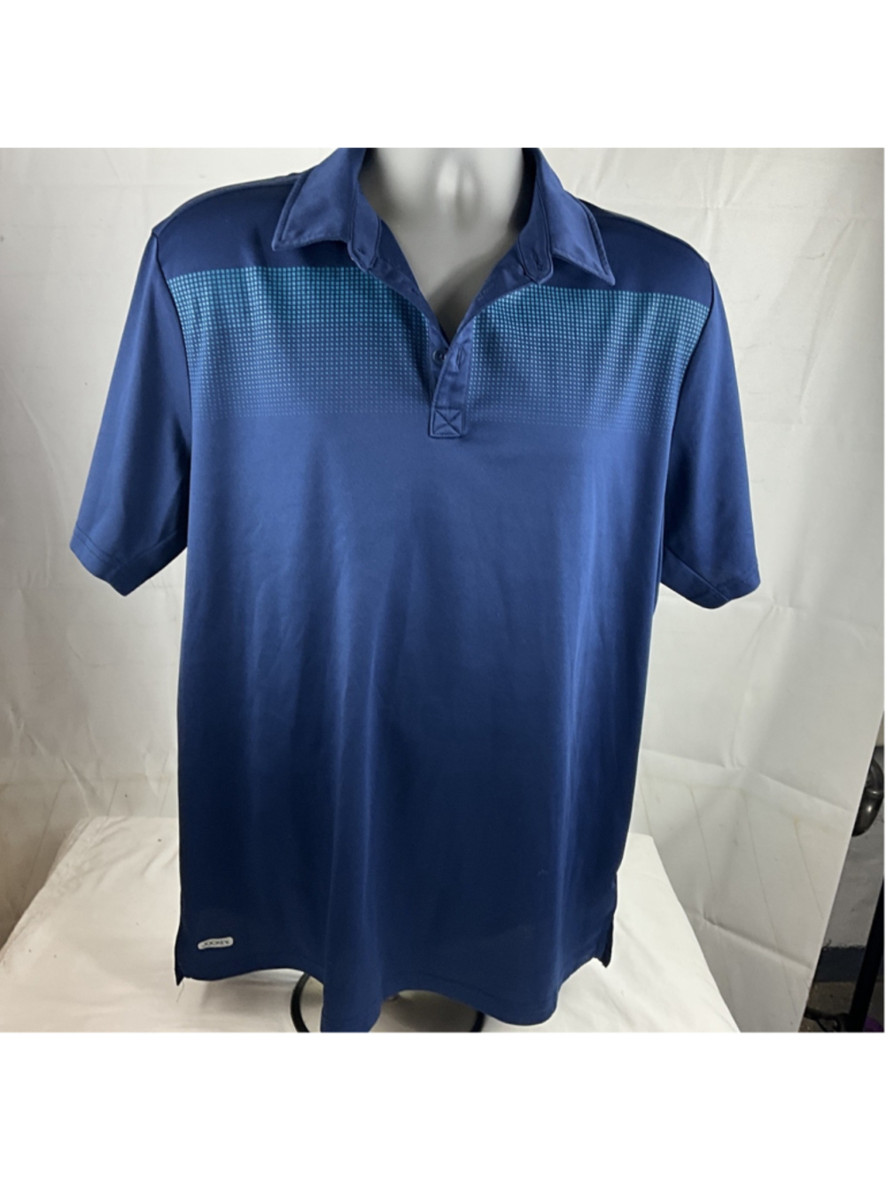 Men’s Jockey Sport Golf Polo Size XL Blue